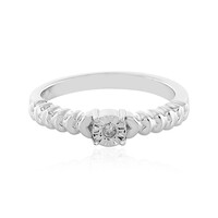 Anillo en plata con Diamante PK (J)