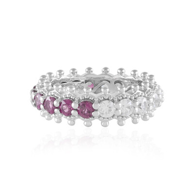 Anillo en plata con Rodolita (Dallas Prince Designs)
