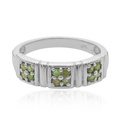 Anillo en plata con Alejandrita