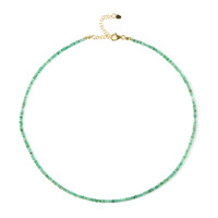 Collar en plata con Esmeralda de Zambia