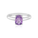 Anillo en plata con Amatista