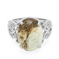 Anillo en plata con Magnesita