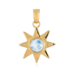 Colgante en plata con Larimar