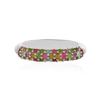 Anillo en plata con Turmalina