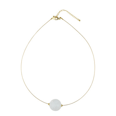 Collar con Cuarzo blanco