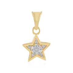 Colgante en plata con Diamante I2 (I)