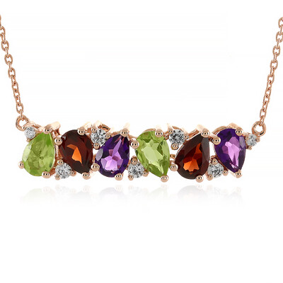 Collar en plata con Peridoto