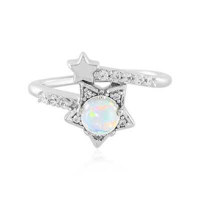 Anillo en plata con Ópalo de Welo