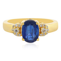 Anillo en plata con Cianita