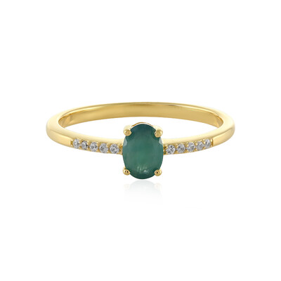 Anillo en plata con Grandidierita