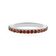 Anillo en plata con Zircón rosado
