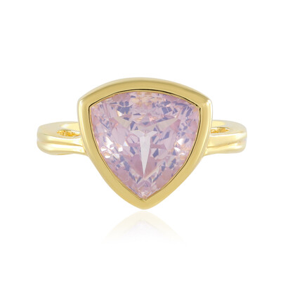Anillo en plata con Cuarzo lavanda