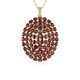 Collar en plata con Granate de Mozambique
