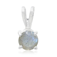 Colgante en plata con Espectrolita