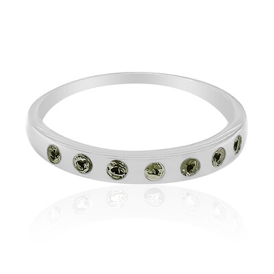 Anillo en plata con Tanzanita sin calentar