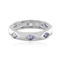 Anillo en plata con Tanzanita (de Melo)