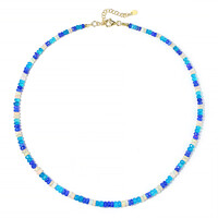 Collar en plata con Ópalo de Welo