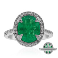 Anillo en oro con Esmeralda de Colombia (Estée Collection)