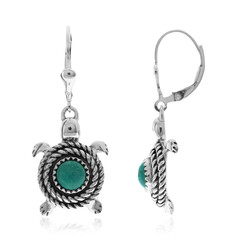 Pendientes en plata con Turquesa (Desert Chic)