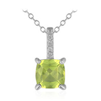 Collar en plata con Peridoto