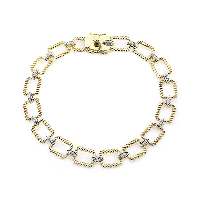 Brazalete en oro con I1 (I) Diamante (Ornaments by de Melo)