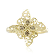 Anillo en oro con Diamante champán I2 (Ornaments by de Melo)