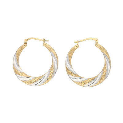 Pendientes en oro