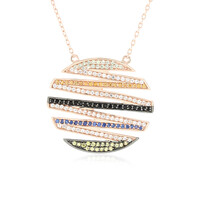Collar en plata con Zafiro amarillo