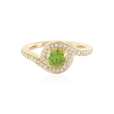 Anillo en oro con Demantoide (AMAYANI)