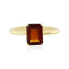 Anillo en plata con Citrino de Madeira