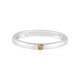 Anillo en plata con Diamante I3 amarillo