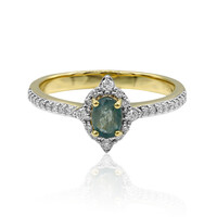 Anillo en oro con Grandidierita (AMAYANI)