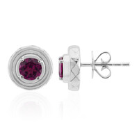 Pendientes en plata con Roshoite (Pallanova)
