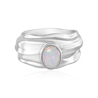 Anillo en plata con Ópalo de Welo (de Melo)