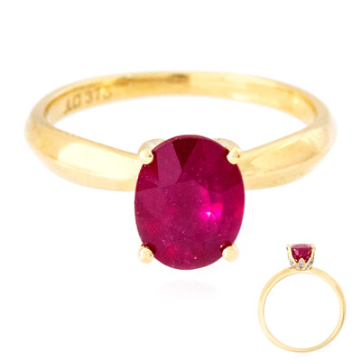 Anillo en oro con Rubí de Madagascar (de Melo)
