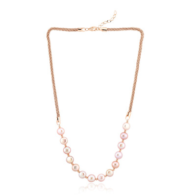 Collar en plata con Perla púrpura Freshwater (TPC)