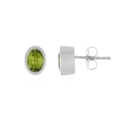 Pendientes en plata con Peridoto