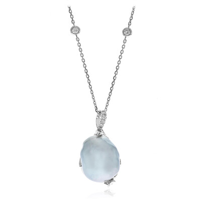 Collar en oro con Perla Freshwater (CIRARI)