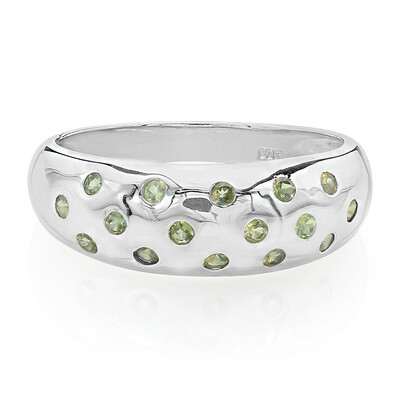 Anillo en plata con Alejandrita