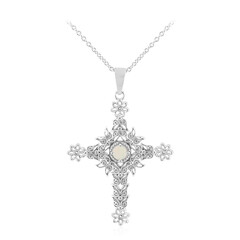 Collar en plata con Ópalo de Welo