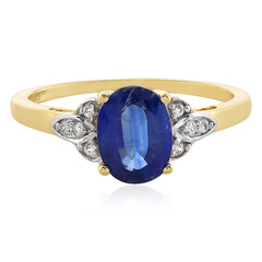 Anillo en oro con Cianita (Odyssey by Hannah)