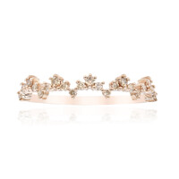 Anillo en oro con Diamante rosa de Francia de Argyle SI1