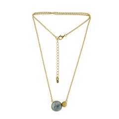 Collar en plata con Fuchsita