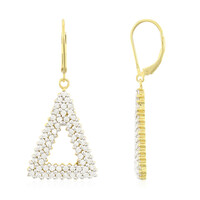 Pendientes en plata con Zircón