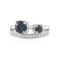 Anillo en plata con Ópalo de Mezezo (Adela Silber)