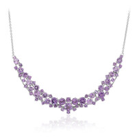 Collar en plata con Amatista
