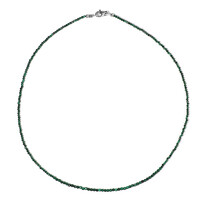 Collar en plata con Malaquita