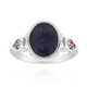 Anillo en plata con Iolita de Madagascar (Remy Rotenier)