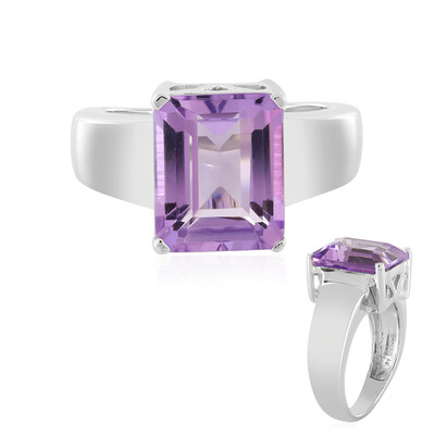 Anillo en plata con Cuarzo azur