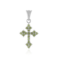 Colgante en plata con Peridoto de Arizona
